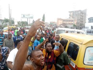 Edo Drivers Protest Against New Colour Code and Ticket Fees