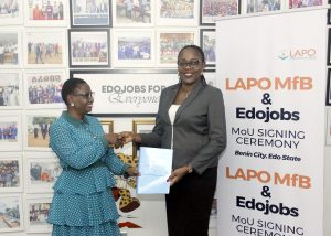 Edojobs Signs MoU With LAPO Microfinance Bank on Skills Acquisition