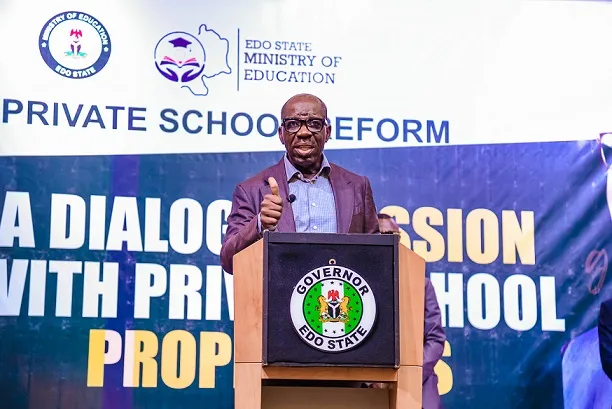 Obaseki Seeks Support of Private School Owners