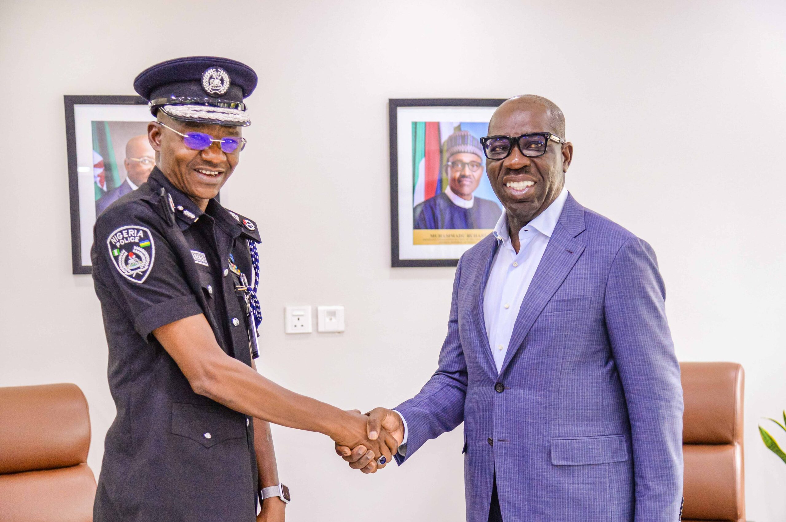 Obaseki receives new Edo Commissioner of Police