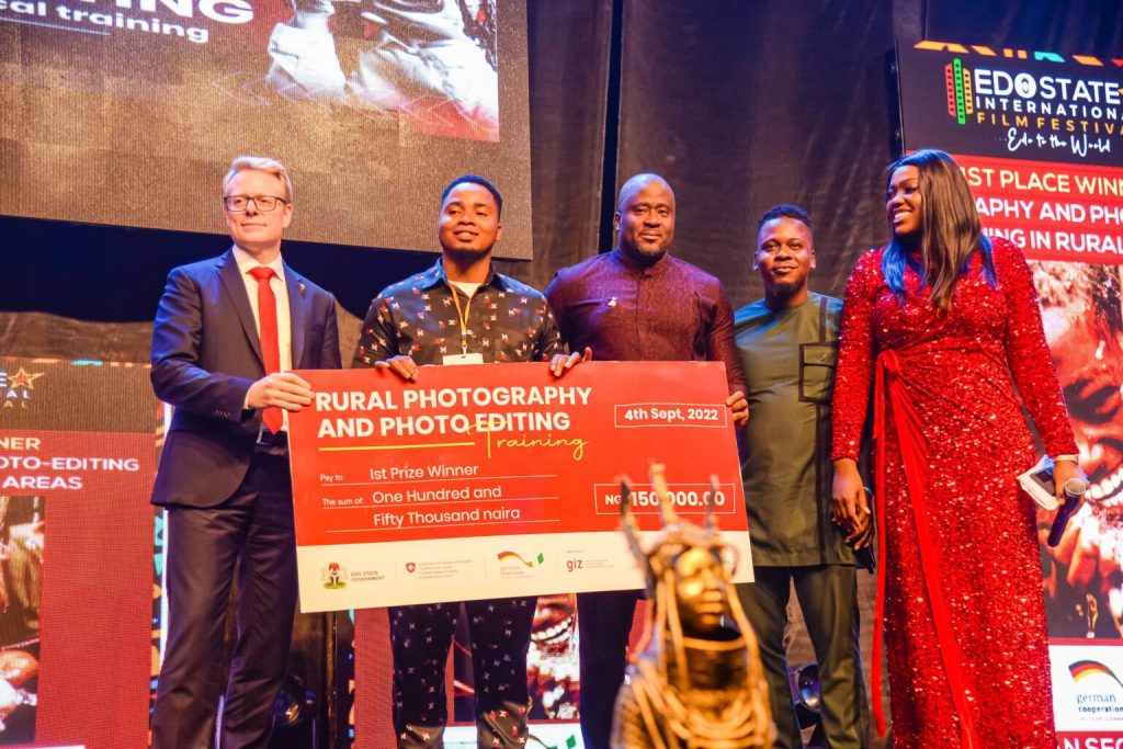 Obaseki rewards winners of Edo film festival with over $50,000 cash prizes