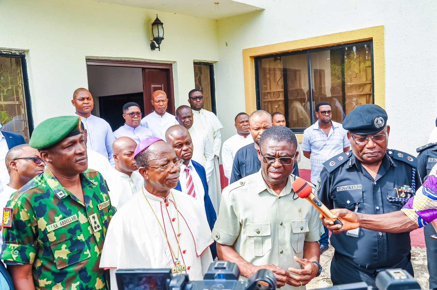 Shaibu Condemns Killing of Catholic Priest, Vows to Bring Culprits to Justice