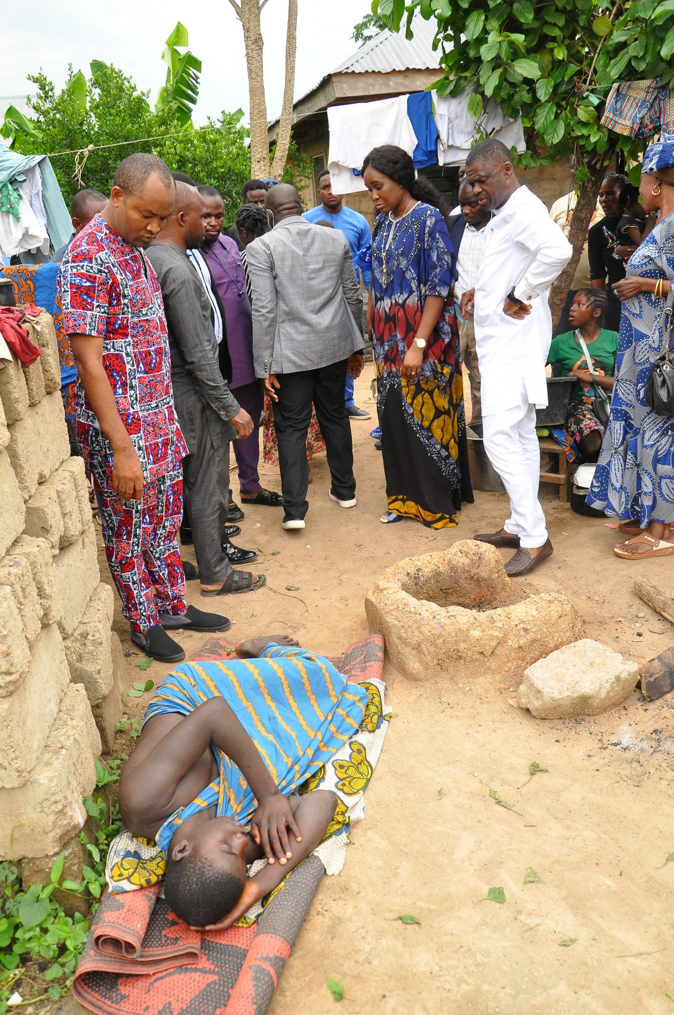 Shaibu Gives Medical Assistance to Ailing Akoko Edo lndegene