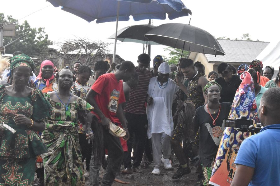 itakpo festival celebrant