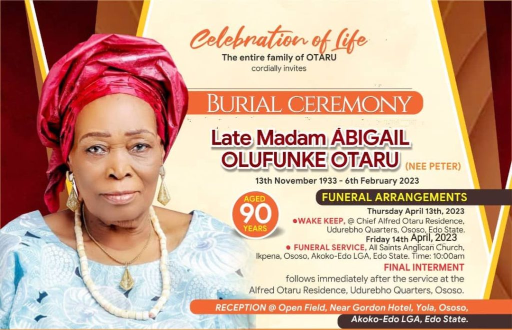 madam Abigail Otaru