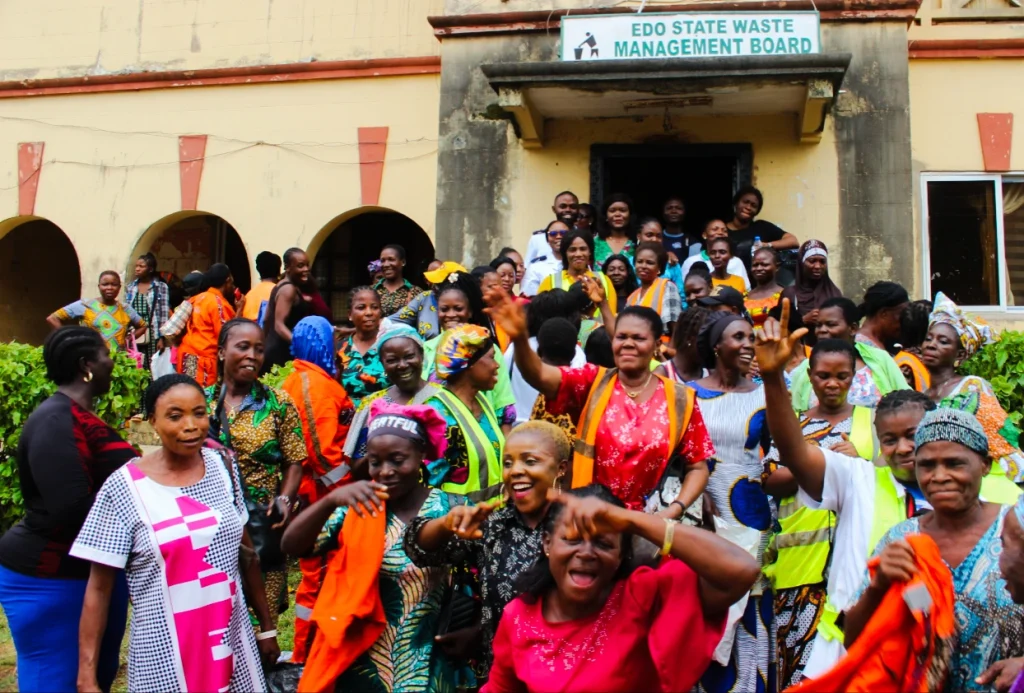 360 Cleaners Join Edo State Workforce