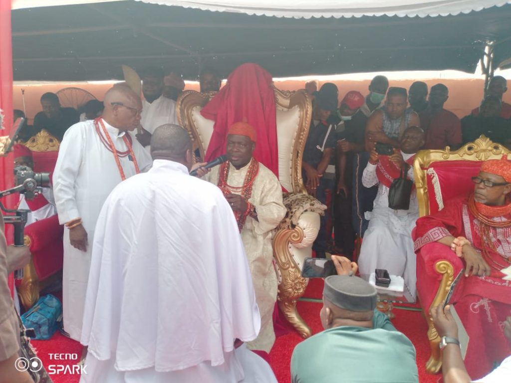 Onojie of Ekpoma Confers Chieftaincy Title on Dr. Attah, as Ekpen of Ekpoma Kingdom