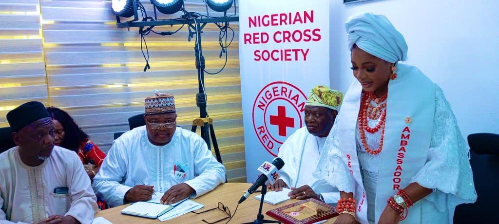 Nigerian Red Cross Society Calls for Local Funding as Olori Temitope Enitan-Ogunwusi Inducted as Brand Ambassador