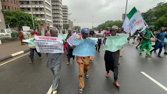Retired Edo Police Officers Protest ‘Exploitative’ Pension Scheme, Demand Urgent Reform
