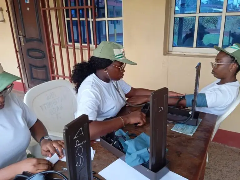 NYSC Corps Members Lead Blood Donation Drive in Edo