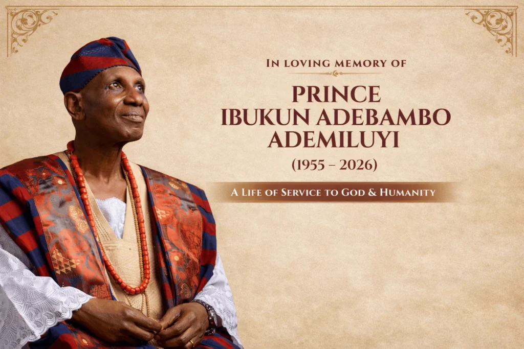 Prince Ibukun Adebambo Ademiluyi