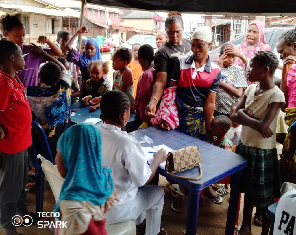 NAS provides free healthcare to 1000 children in Edo community