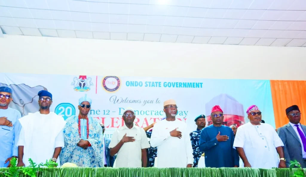 Oshiomhole Charges Nigerians to Defend Democracy, Warns Against Romanticising Military Rule