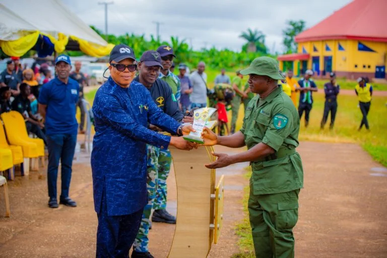Okpebholo Charges 497 Newly Trained Forest Guards to Secure Edo’s Forests and Boost Security
