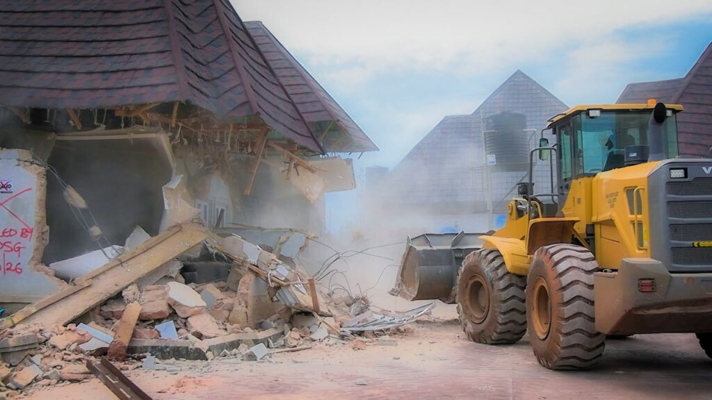 Edo Security Forces Demolish Buildings, Arrest Two Over Alleged Ritual and Cult Activities